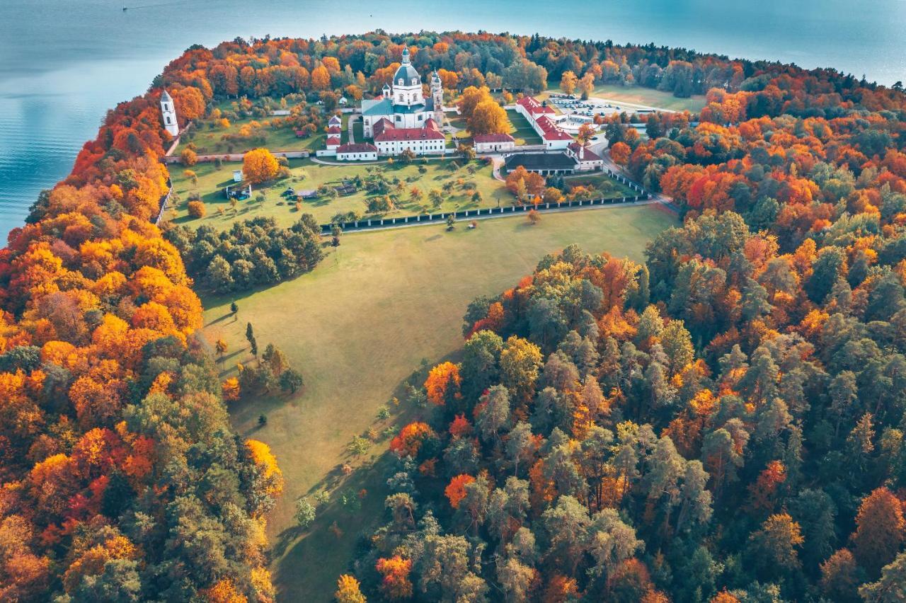 Monte Pacis In Pazaislis Hotell Kaunas Eksteriør bilde